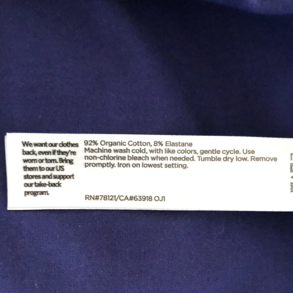 NWT Eileen Fisher Stretch Cotton Dress - Picture 7 of 7